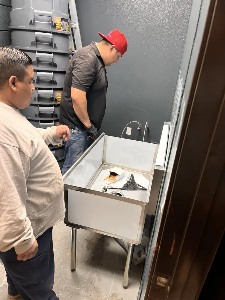 Commercial plumbing and sink installation in Glenn Heights